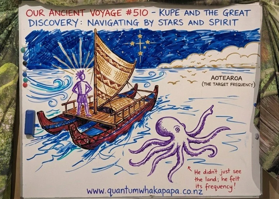 OUR ANCIENT VOYAGE #510 - KUPE AND THE GREAT DISCOVERY: NAVIGATING BY STARS AND SPIRIT