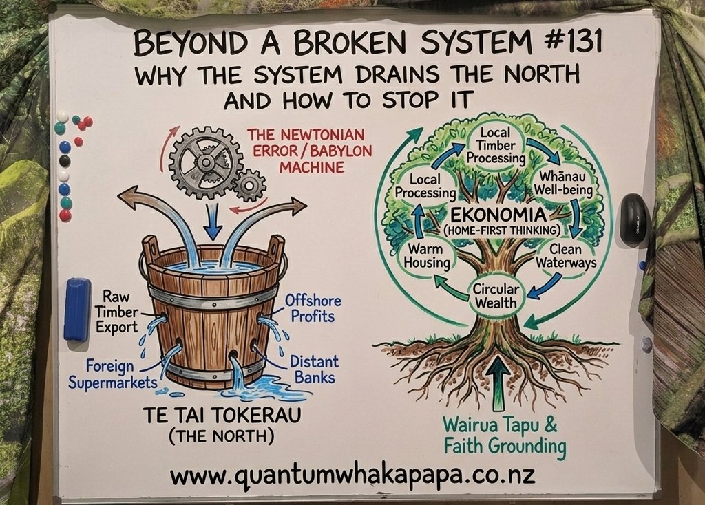 BEYOND A BROKEN SYSTEM #131 - WHY THE SYSTEM DRAINS THE NORTH AND HOW TO STOP IT