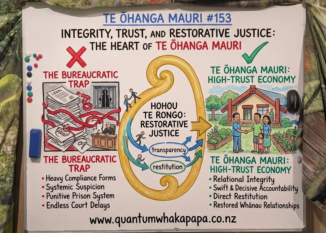 TE ŌHANGA MAURI #153 - INTEGRITY, TRUST, AND RESTORATIVE JUSTICE IN TE ŌHANGA MAURI