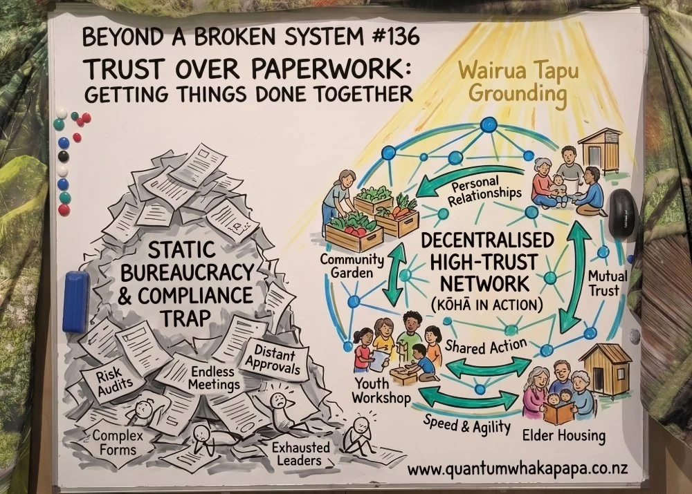BEYOND A BROKEN SYSTEM #136 - TRUST OVER PAPERWORK: GETTING THINGS DONE TOGETHER