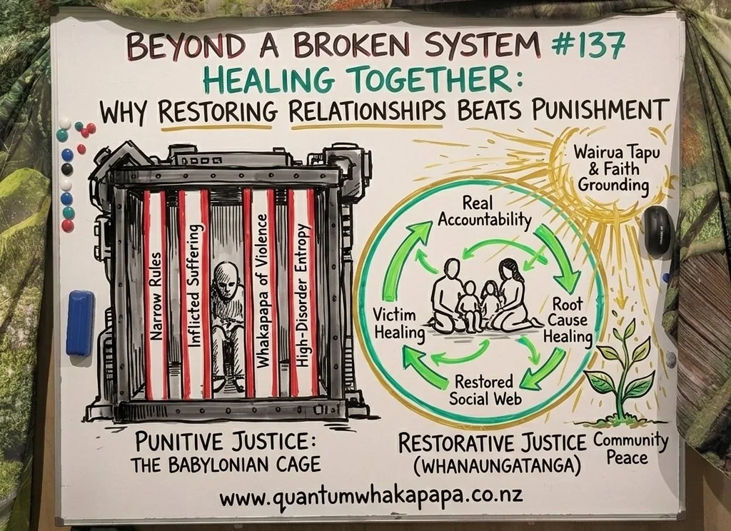 BEYOND A BROKEN SYSTEM #137 - HEALING TOGETHER: WHY RESTORING RELATIONSHIPS BEATS PUNISHMENT