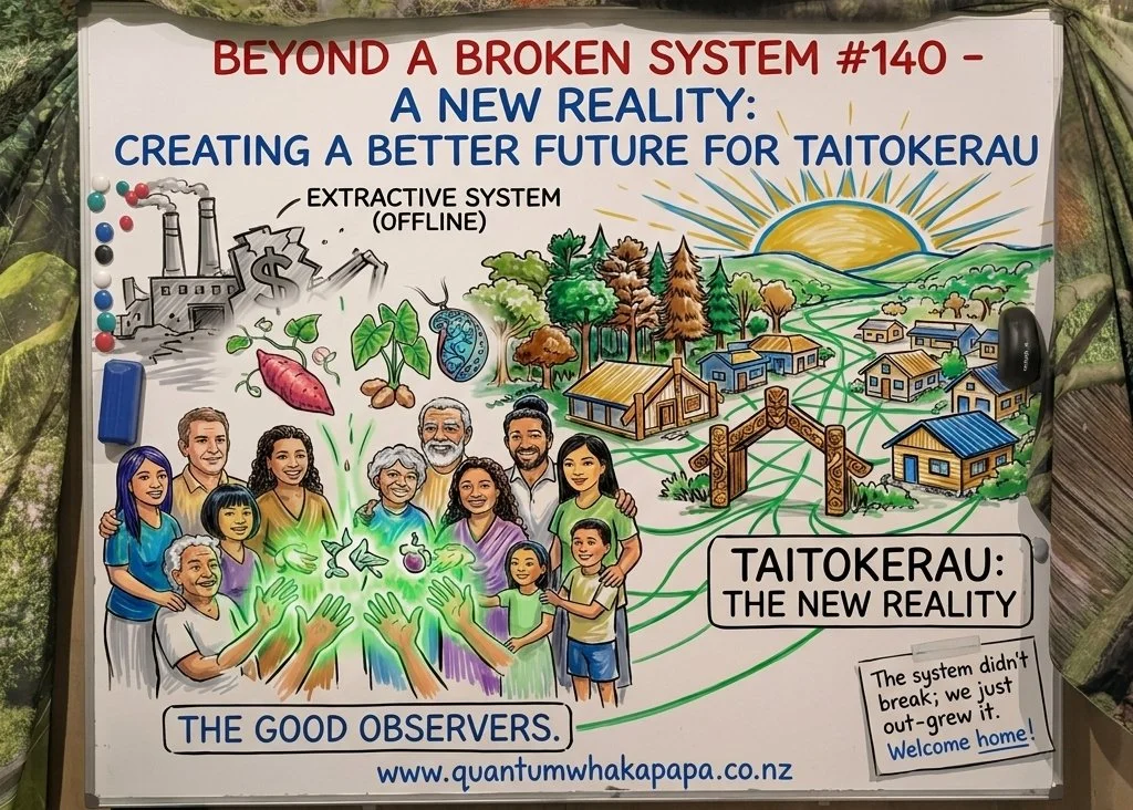 BEYOND A BROKEN SYSTEM #140 - A NEW REALITY: CREATING A BETTER FUTURE FOR TAITOKERAU
