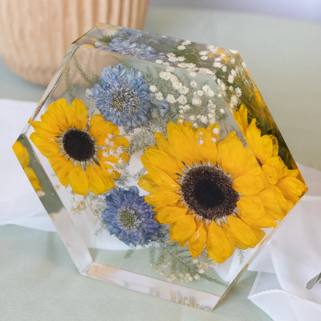 Shown: Hexagon Block