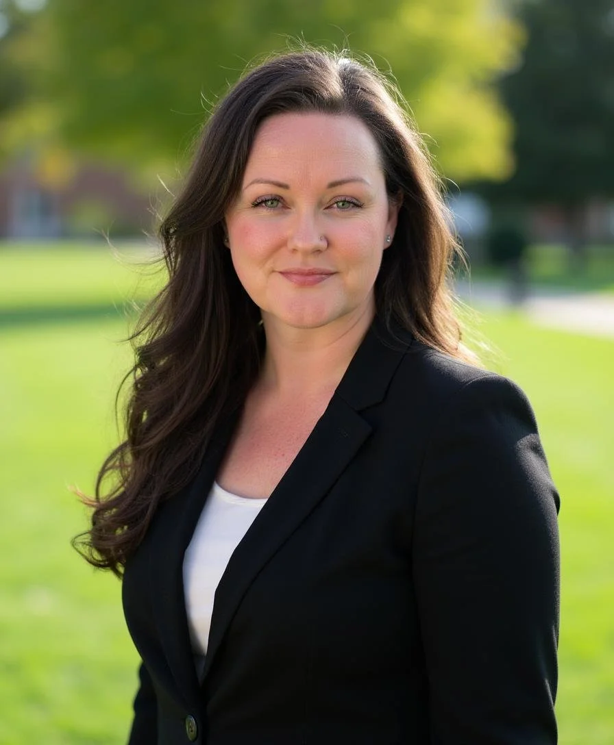 A headshot of the OneSixteen Studio owner, Laura