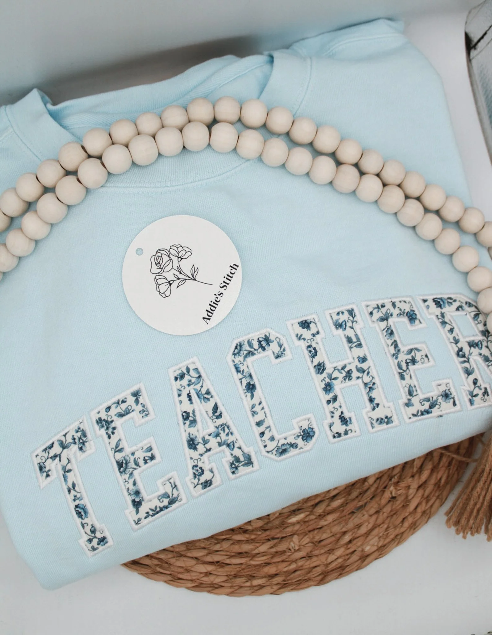 Custom teacher applique
