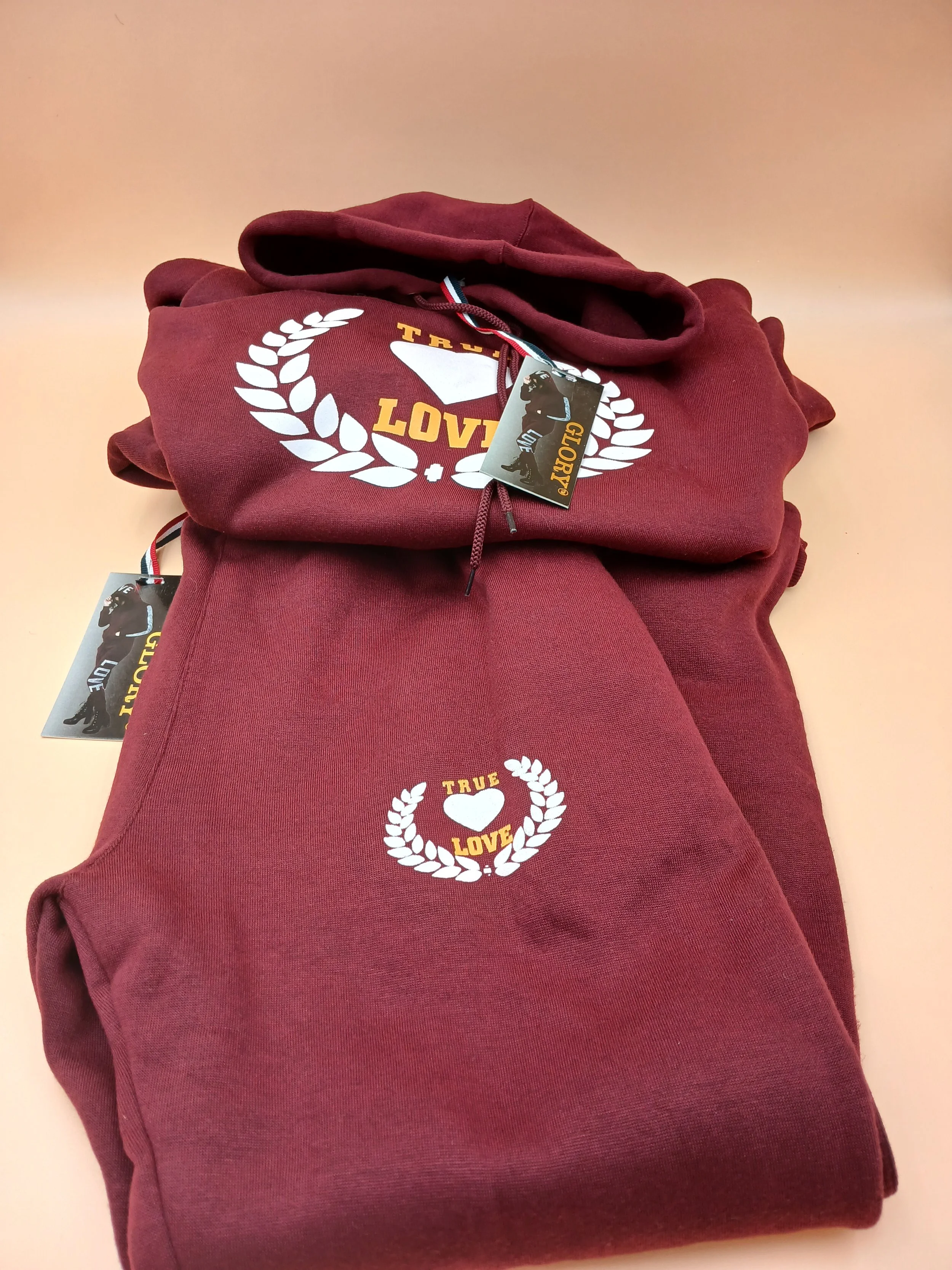 True Love Hoodie Jogger Set