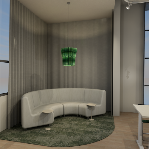 Artists Impression - Breakout and Podcast Recording Area