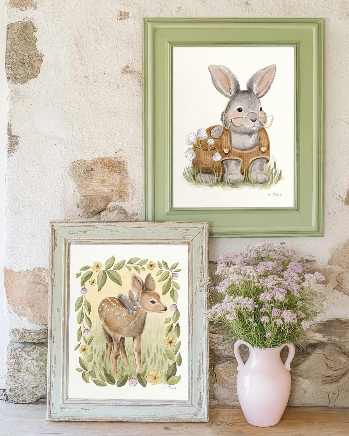 Willow & Fern  Set - Giclée Art Prints