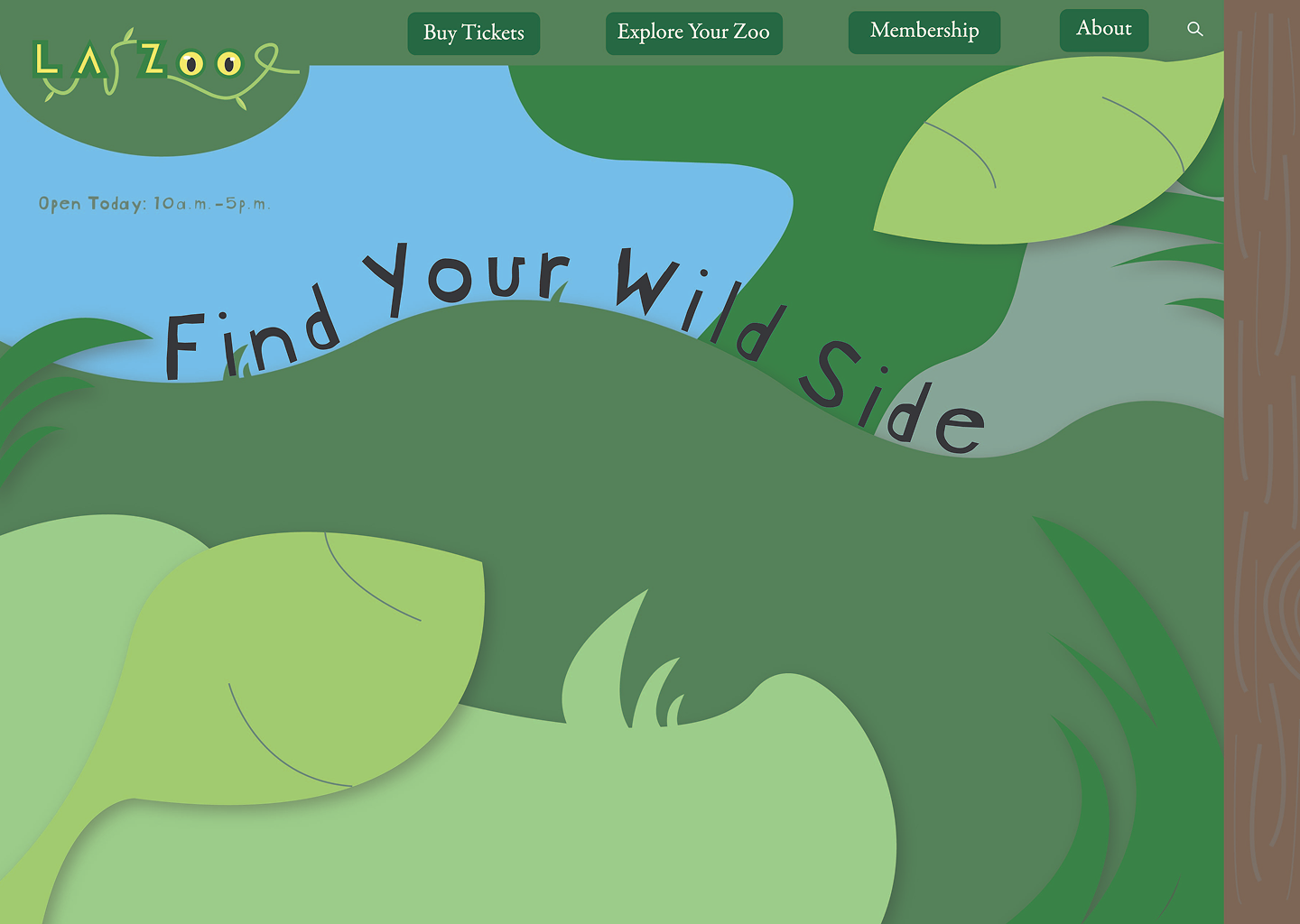 LA Zoo Website