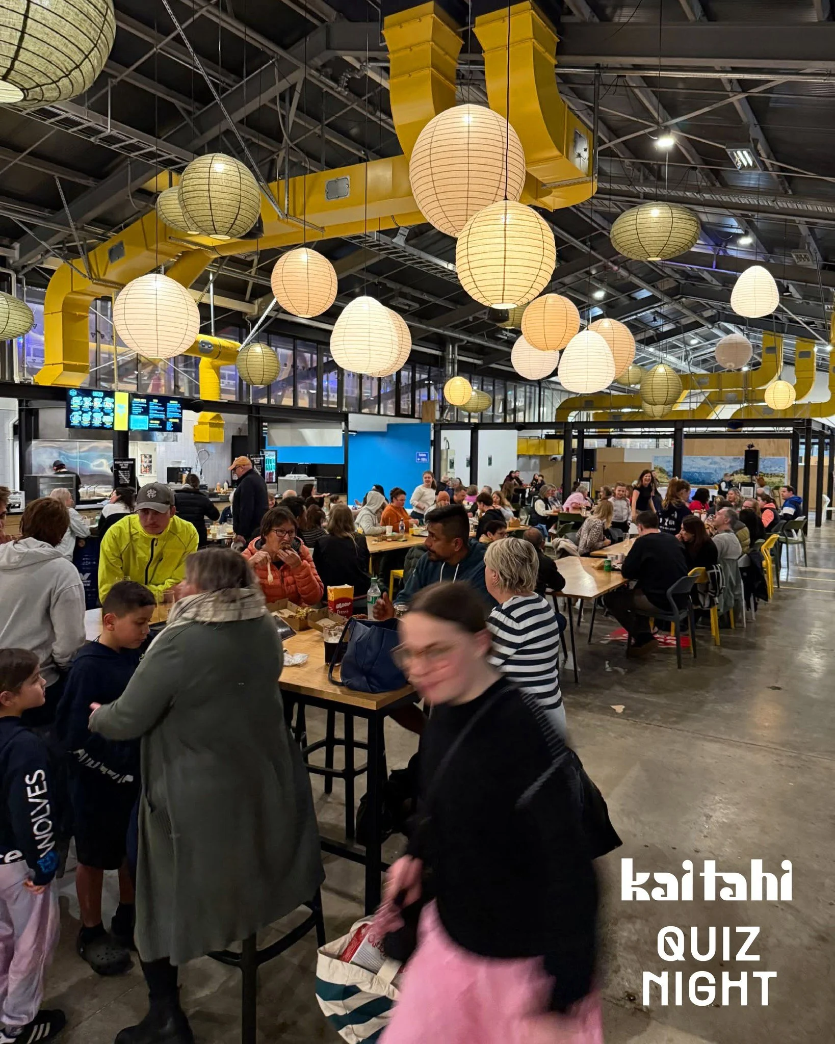 Escape the rain tonight and join us at Kai Tahi for our weekly quiz, hosted by the awesome team at Gee Quiz!

Gather your team of 6 and get ready for an evening of friendly competition and delicious food!

Every Tuesday, 6.30 - 8.30pm
Kai Tahi Market