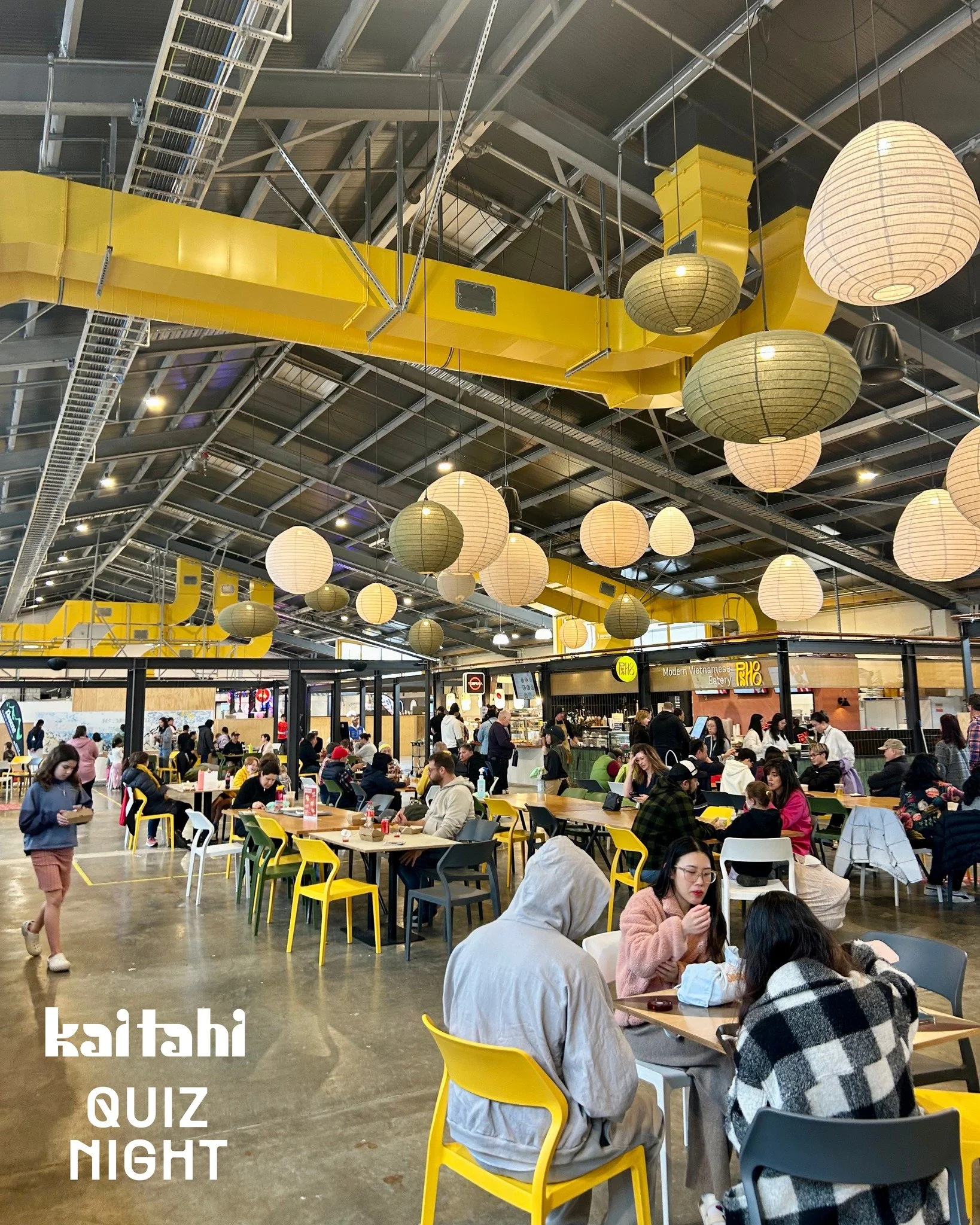 Join us every Tuesday for our weekly Quiz Night at Kai Tahi! 
While you&rsquo;re here, please support our amazing vendors by purchasing your delicious food and drinks directly from them. We have a wide range of food all under one roof, so everyone ca