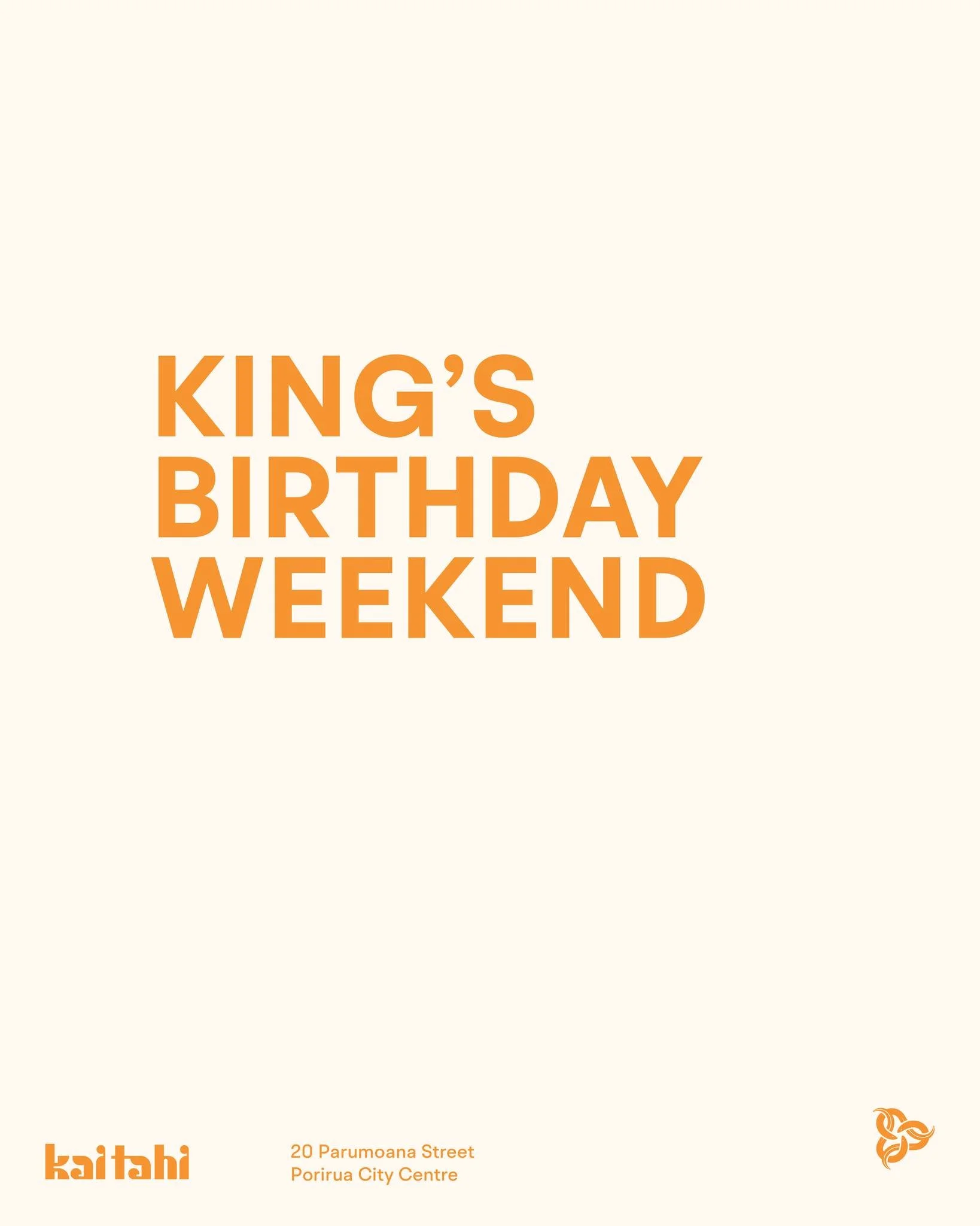 Sticking around for King's Birthday weekend? We&rsquo;re open as usual on Monday 1 June.
Come by for a bite to eat and make the most of your long weekend!