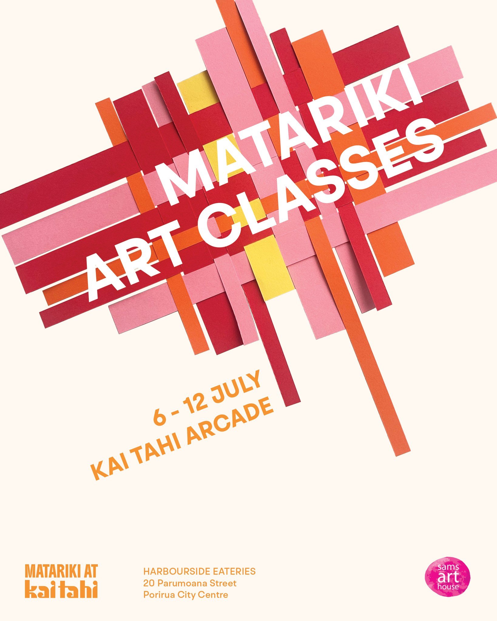 Celebrate the magic of Matariki with a creative school holiday treat for your tamariki. 

Join us at Kai Tahi for our Matariki Art Classes, running throughout the first week of the school holidays, in collaboration with @sams_art_house. It&rsquo;s a 