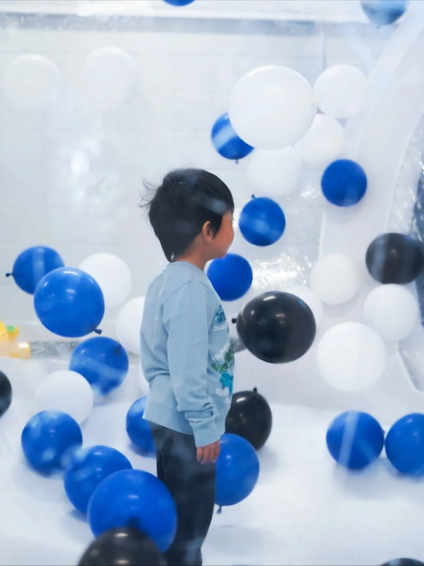 Bubble house at Isaac&rsquo;s Birthday 💙