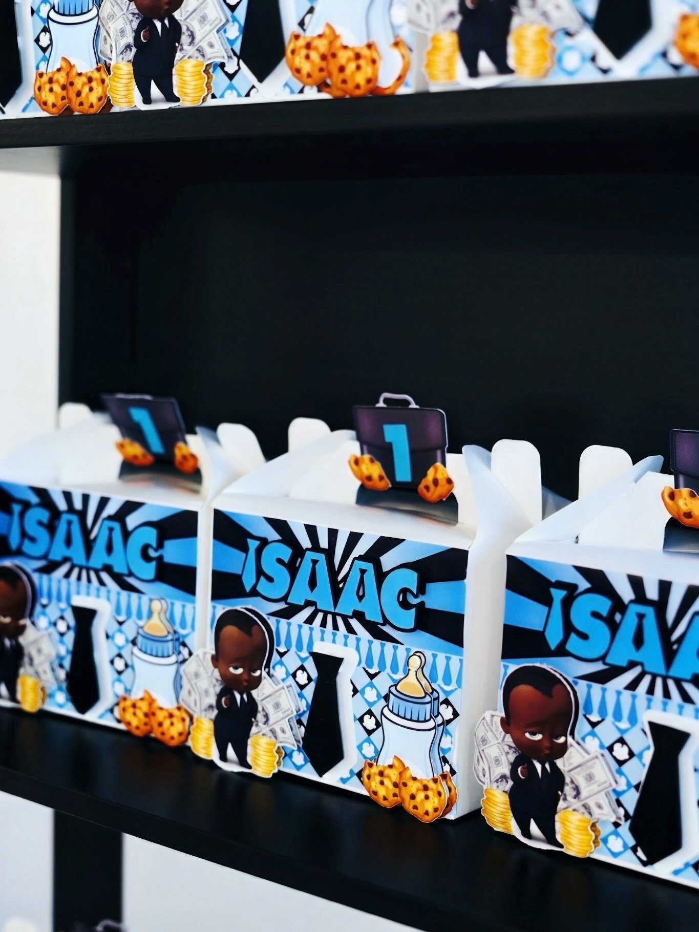Every detail matters 💼🍼✨
We loved the process of putting together these thoughtful party favors to thank guests for celebrating Isaac&rsquo;s special day! A fun and charming touch to wrap up this Boss Baby celebration 💙

#BossBabyBirthday #IsaacTu