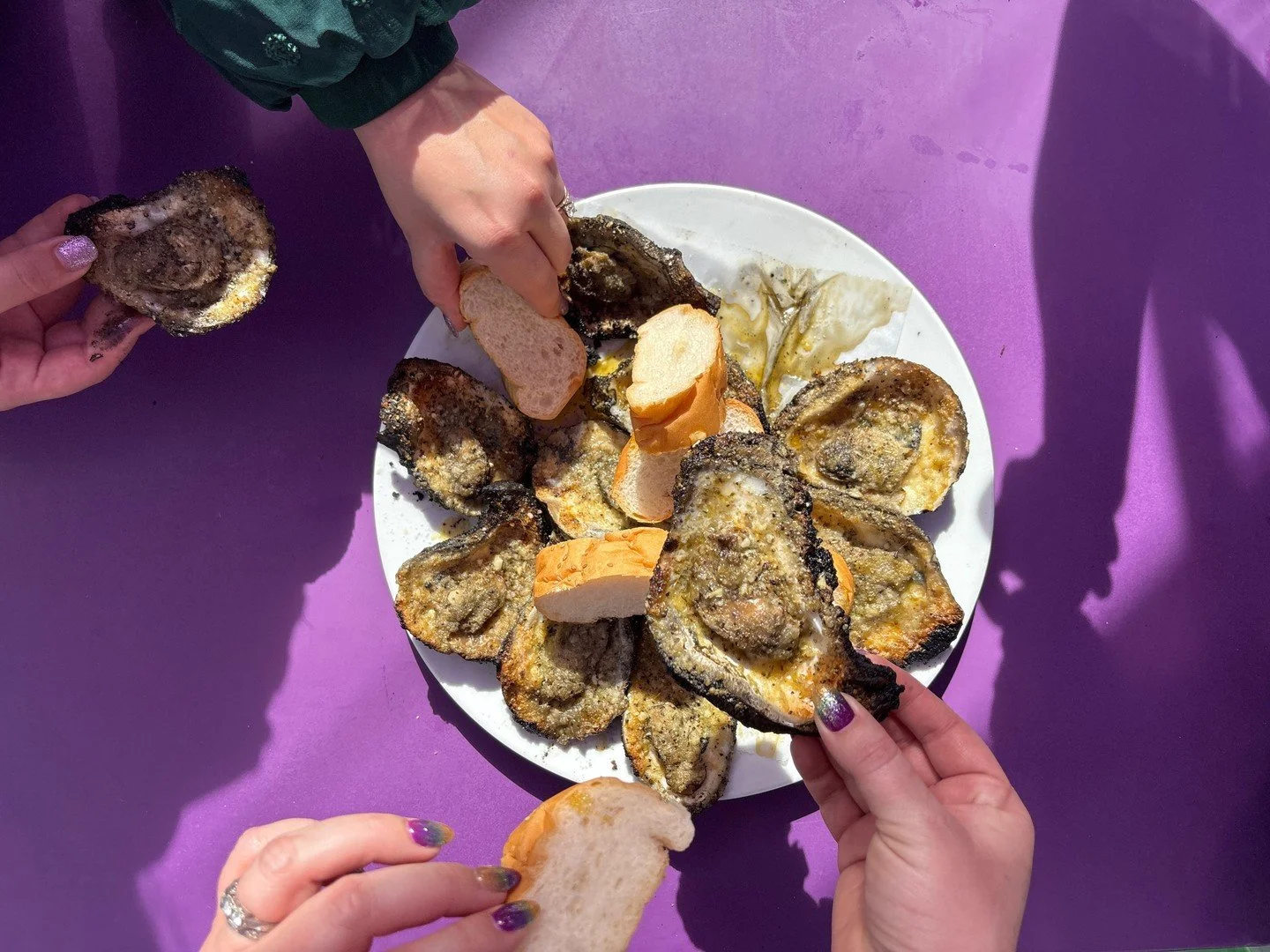 There will always be a person that says they'll have "just one". It's important to know that this is always a lie 😂 ⁠
⁠
The amount of chargrilled oysters you eat is simply not in your control sometimes. So good they're irresistible! IYKYK 