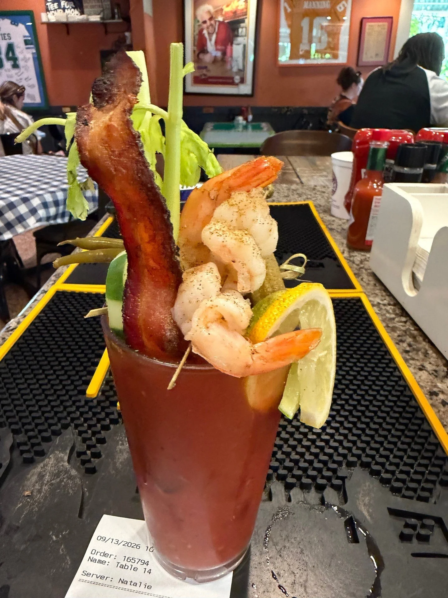 Breakfast doesn't have to be delicate 😮&zwj;💨 Brunch this weekend is the move. Loaded Bloody Mary's &amp; steak &amp; eggs are waiting! Saturday &amp; Sunday here at Katie's 💜⁠
⁠
#neworleansrestaurant #comfortfood #casualdining