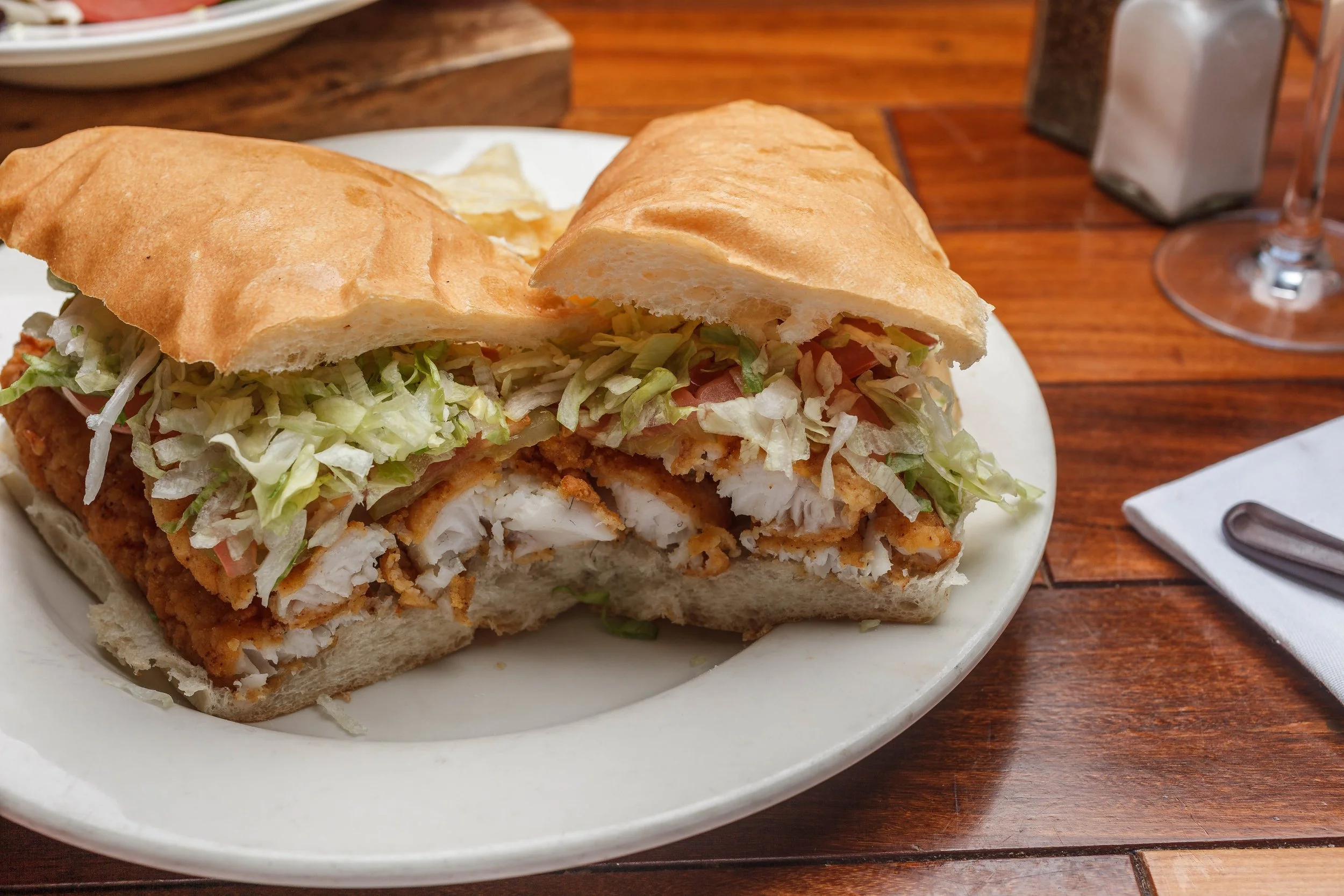 katies restaurant mid city new orleans Catfish Poboy.jpg