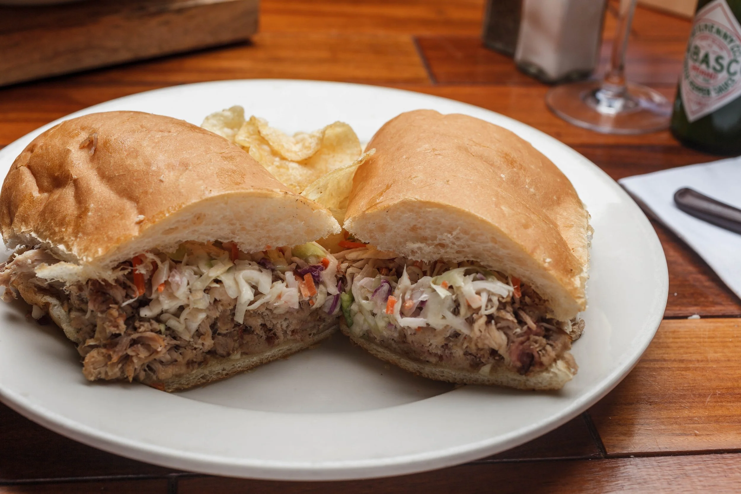 katies restaurant mid city nola Cochon de lait Poboy.jpg