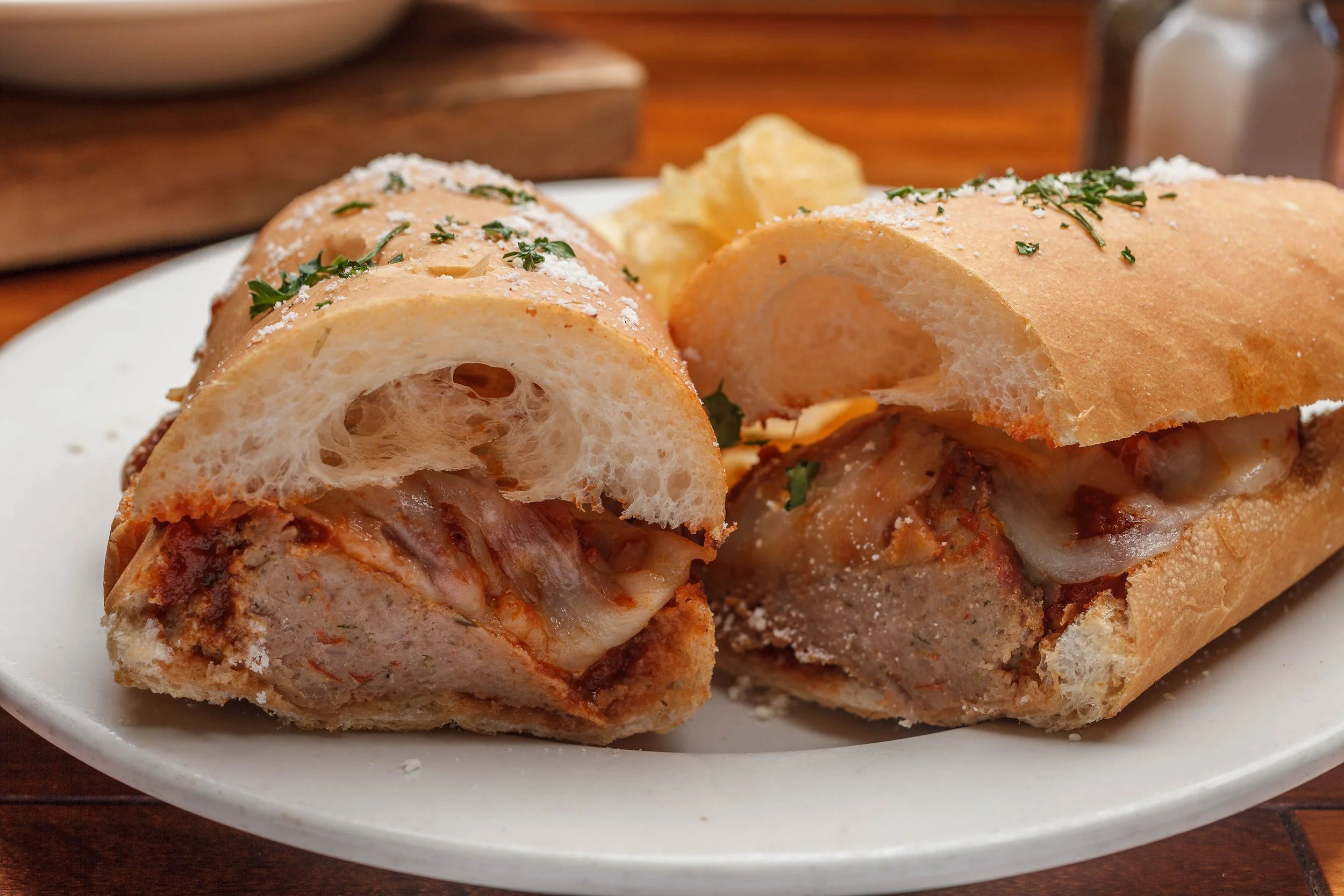 katies restaurant mid city nola Gilberti's Meatball Poboy.jpg