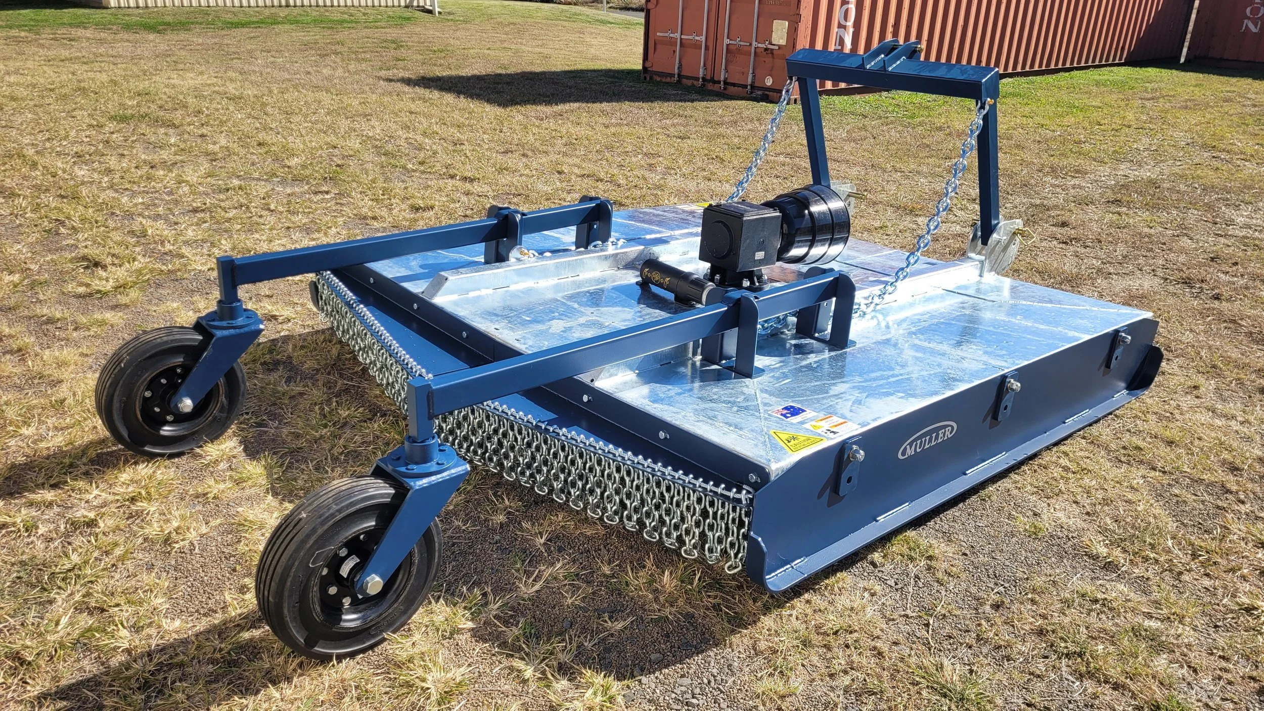 Muller Fabrications heavy-duty Terra agricultural slasher built in Boonah Queensland