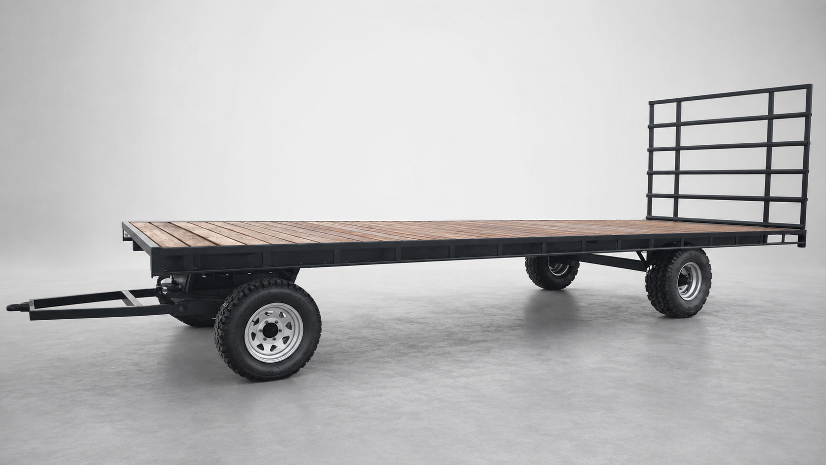 Muller Fabrications Australian-made hay trailer for bale handling