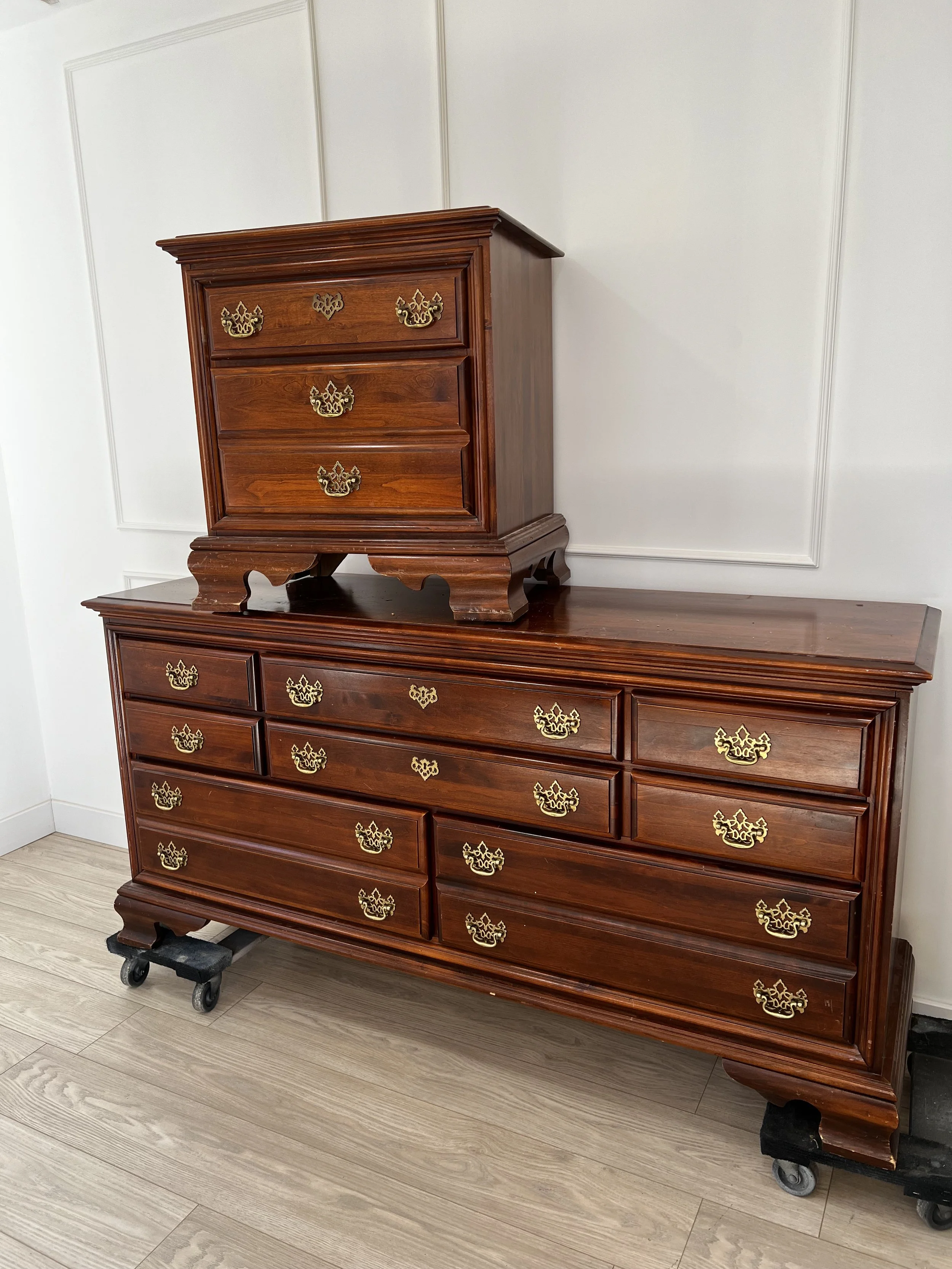 Thomasville Dresser + Nightstand Set $1,000.00