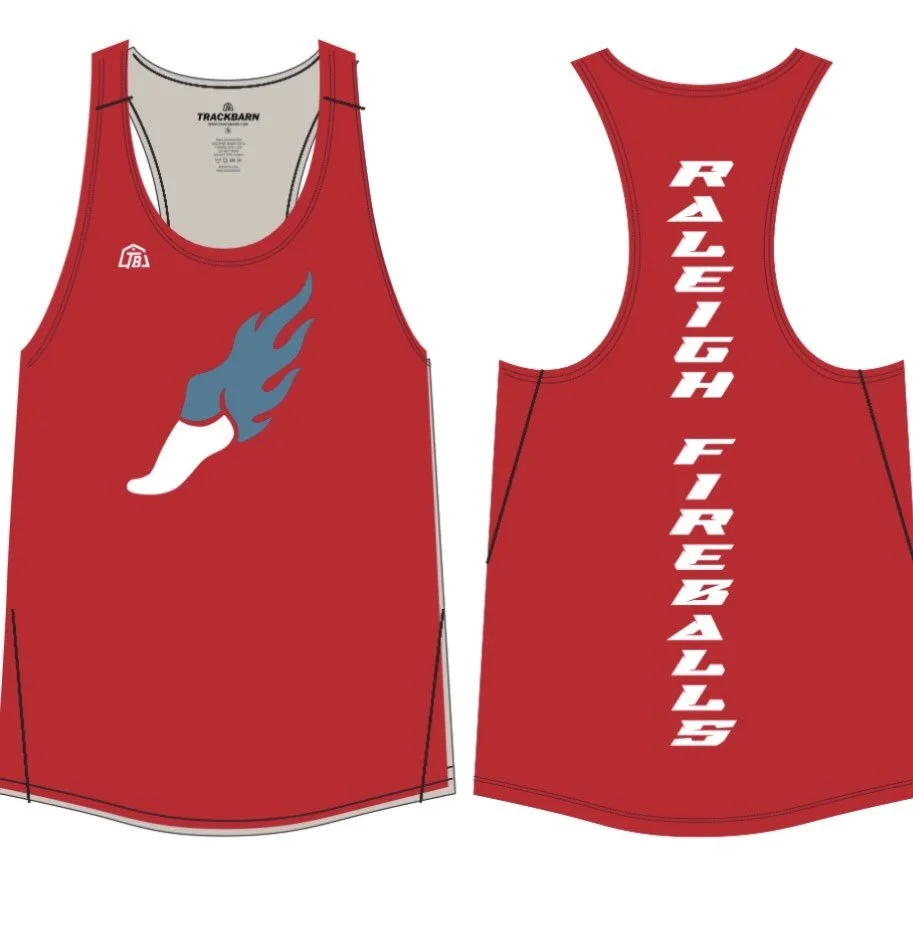 Raleigh Fireballs Singlet
