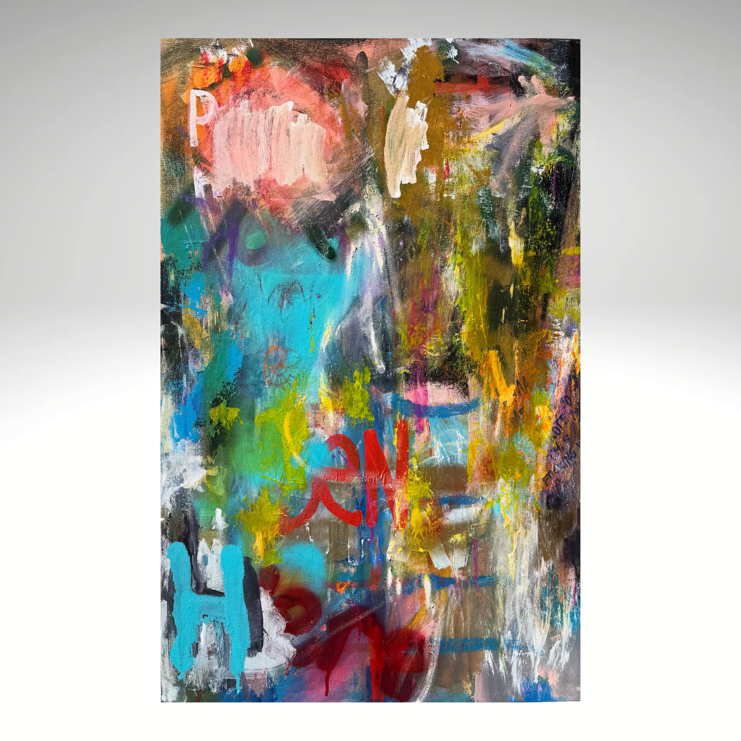 Dennis
36 × 24
Acrylic & Spray Paint on Canvas
$1,300