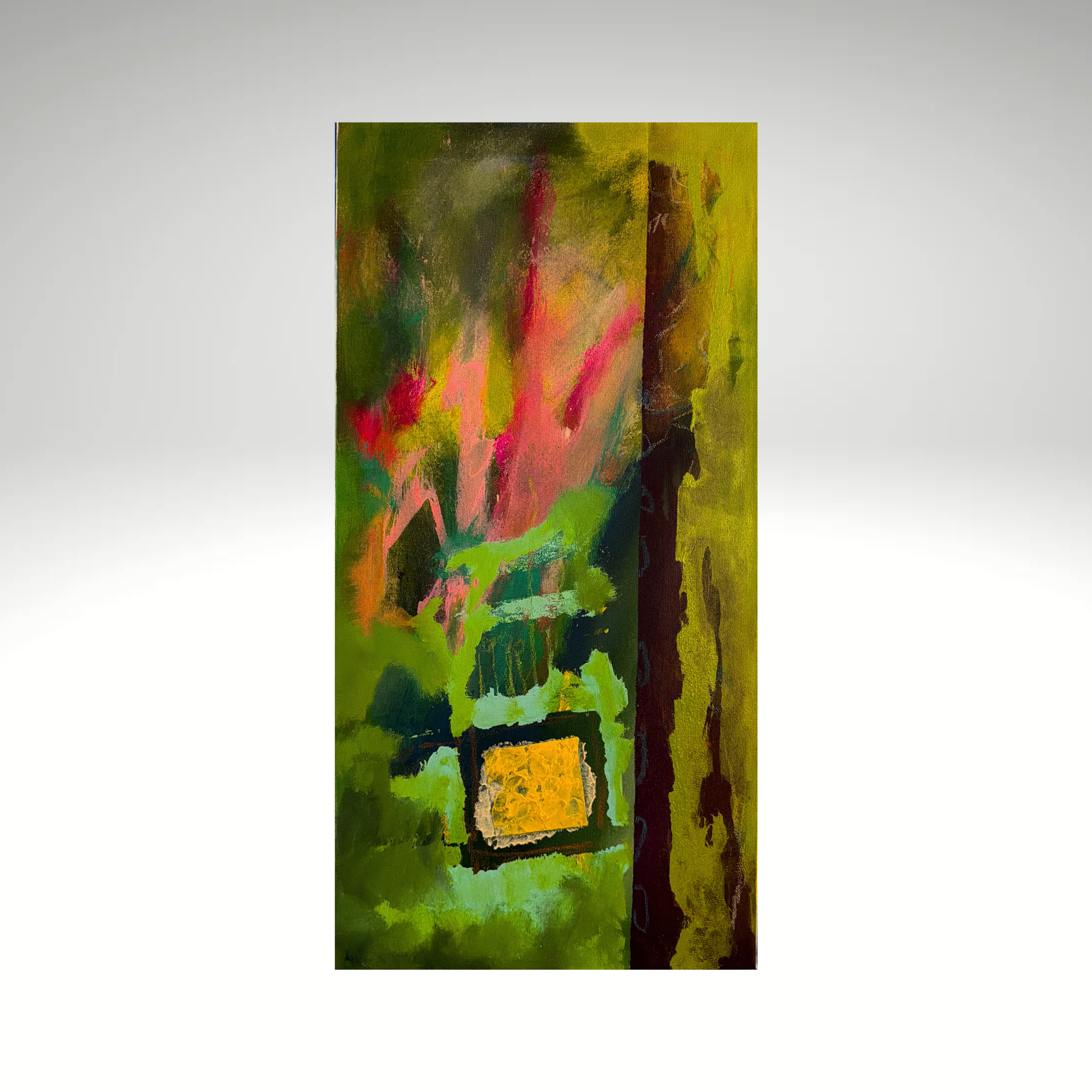 Beneath the Surface
36 × 12 · Acrylic & Tattoo Ink
$750