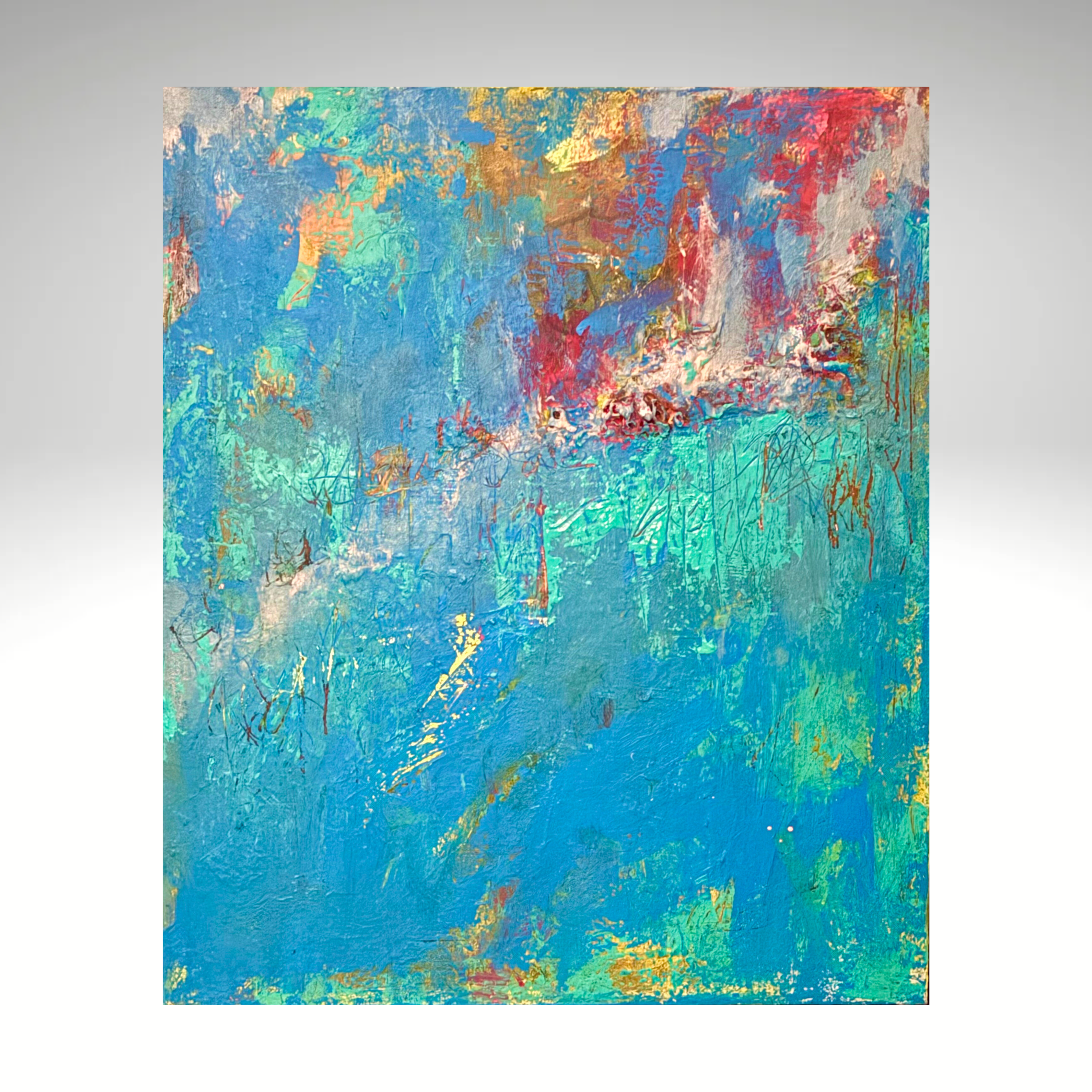 Waves Right Through Me
24 × 20  Mixed Media
$700