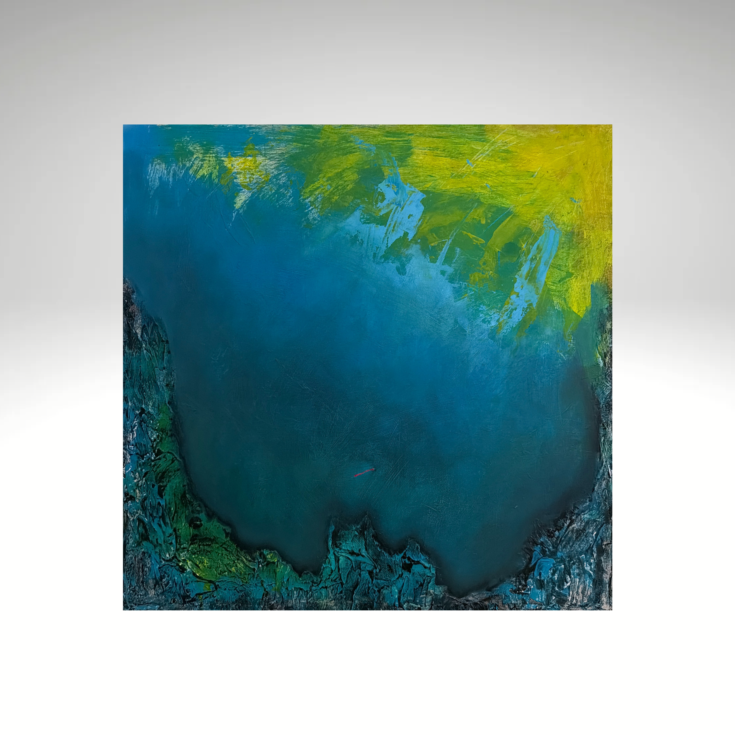 Pull Back
30 × 30 · Mixed Media
(Spray Foam, Joint Compound & Acrylic on Wood Panel)
$1,400