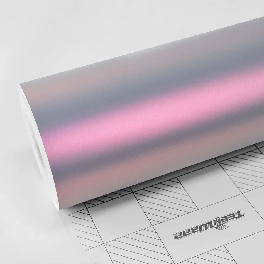 Matte Silver Sunset (DS03M) Vinyl Wrap