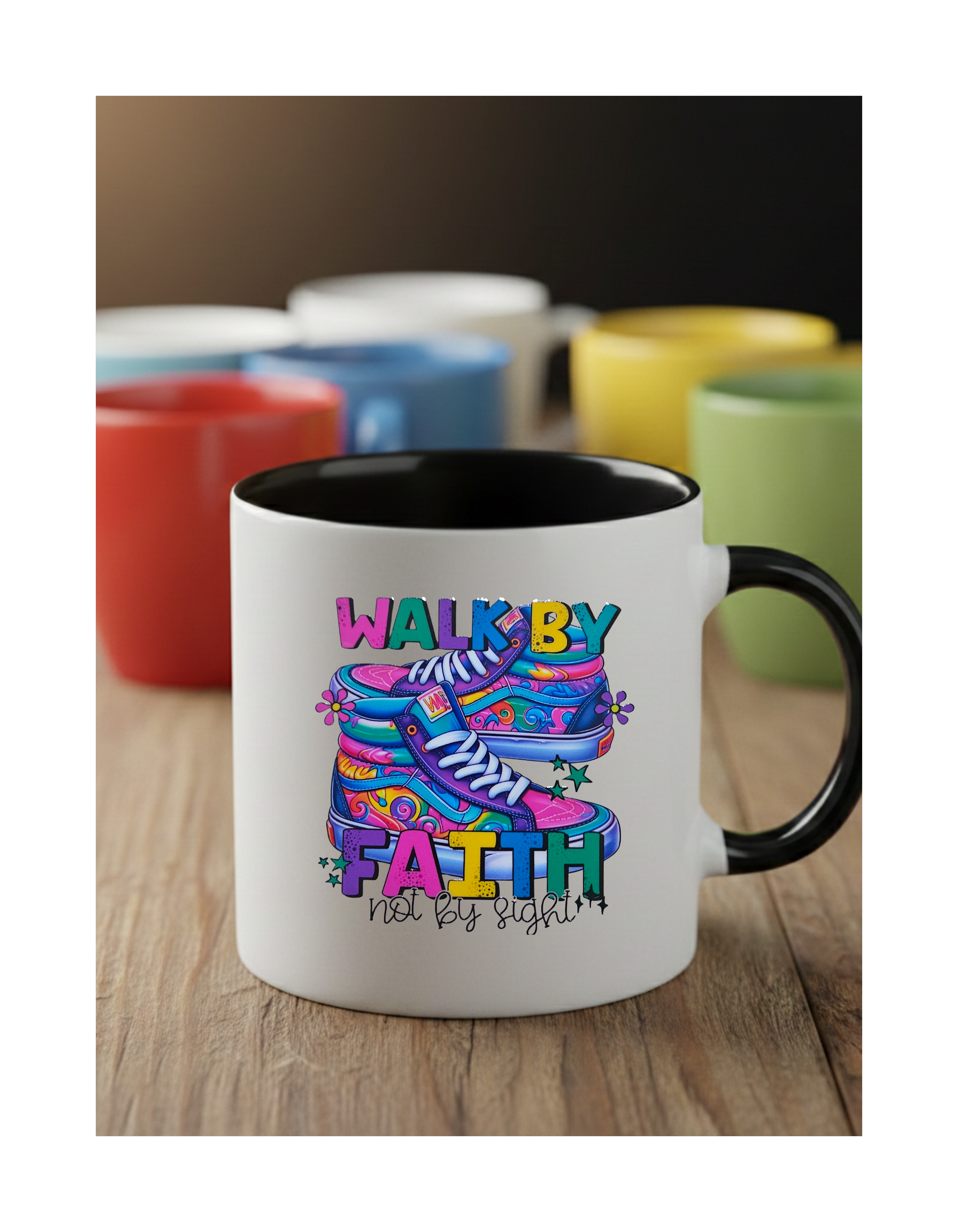 Walk by Faith Coffee Mug