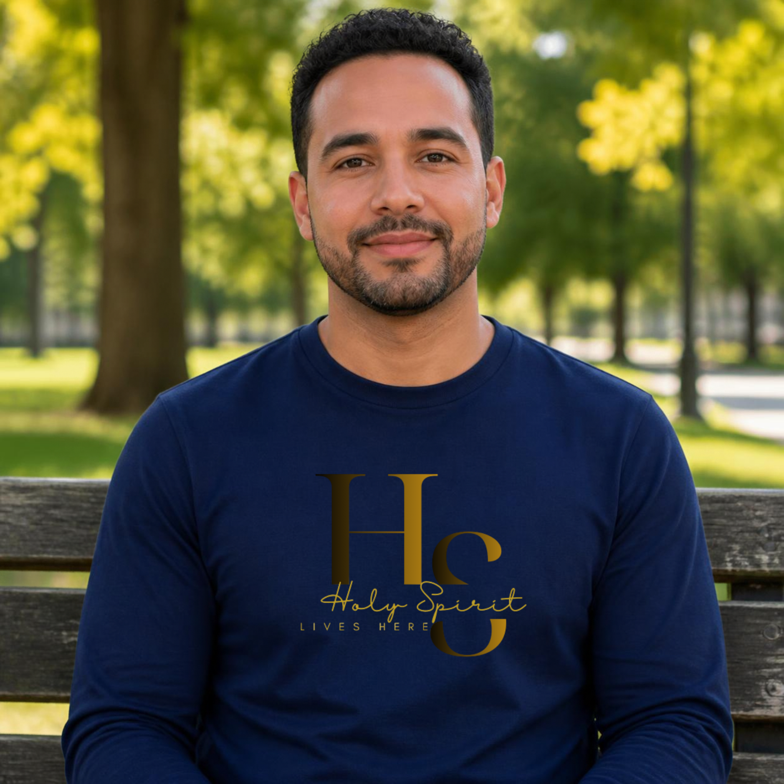 Holy Spirit Lives Here - Long Sleeve