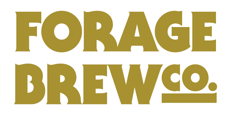 Forage Brew Co logo, craft beer brewery at Old Mill Brewery in Tanunda, Barossa Valley.