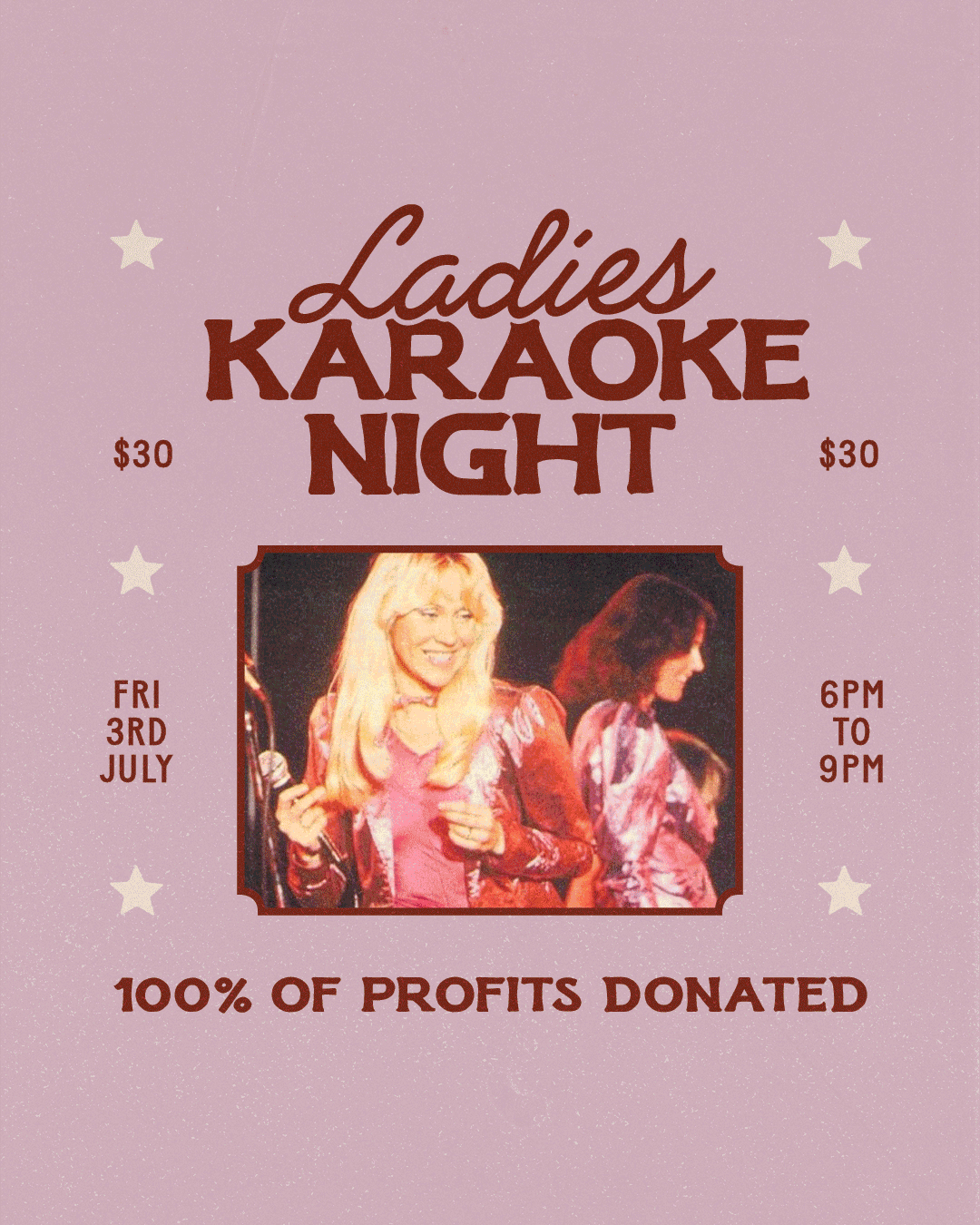 Ladies Karaoke Night - Stars of Barossa
