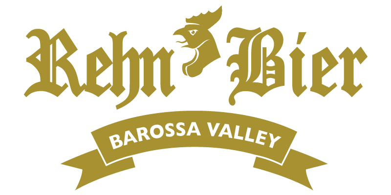 Rehn Bier logo, Barossa Valley craft beer brewery at Old Mill Brewery in Tanunda.
