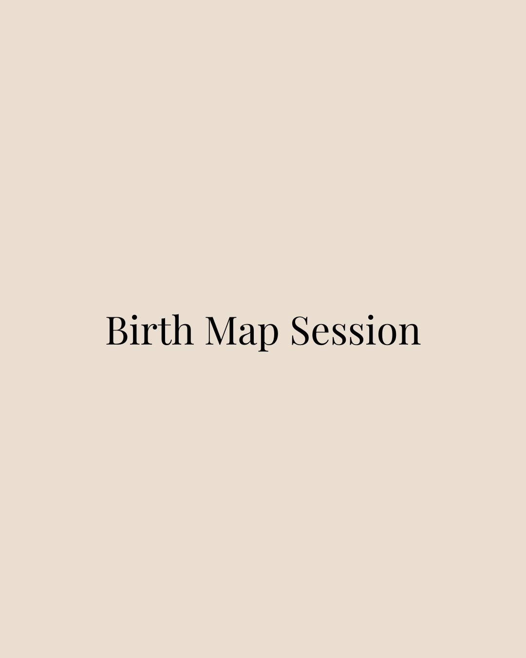 Birth Map Session