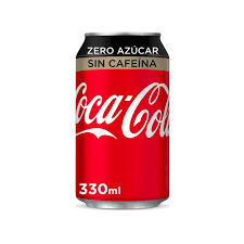 Lata "Coca-Cola" Zero / "Coca-Cola" Zero Can
