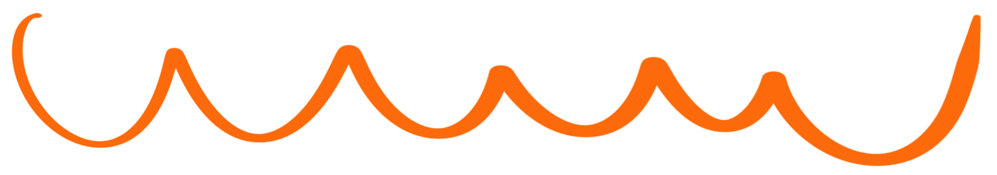 Oranssi viiva koristamassa meikkaaja-kampaaja Sonjan kuvaa