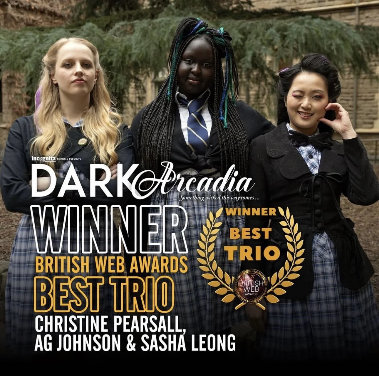 Incognita Enterprises, Photography by Alan Tran, Actresses Christine Pearsal, Sasha Leong & Ag Ángeth Áyóm 