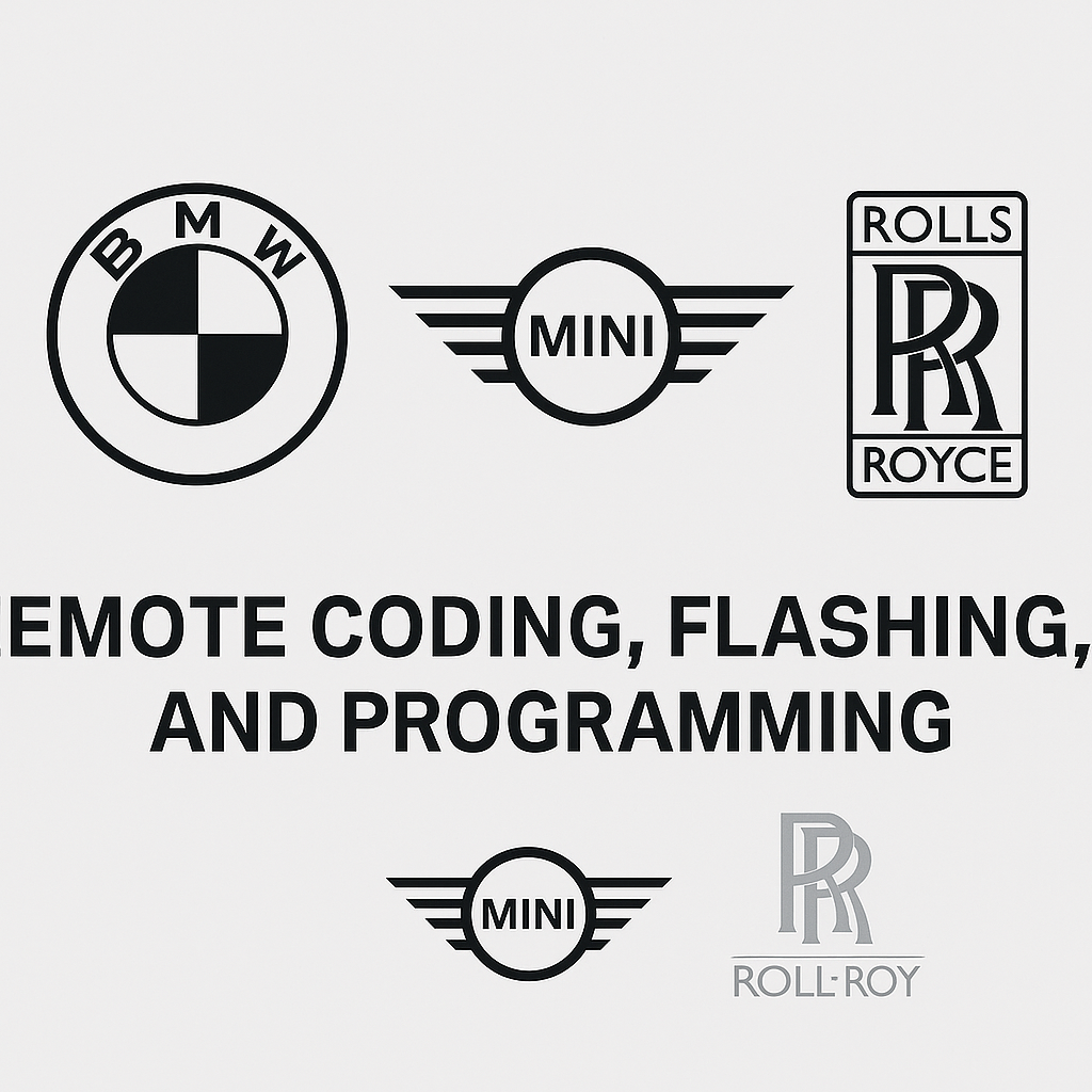 BMW GROUP – Remote Coding, Flashing & Programming