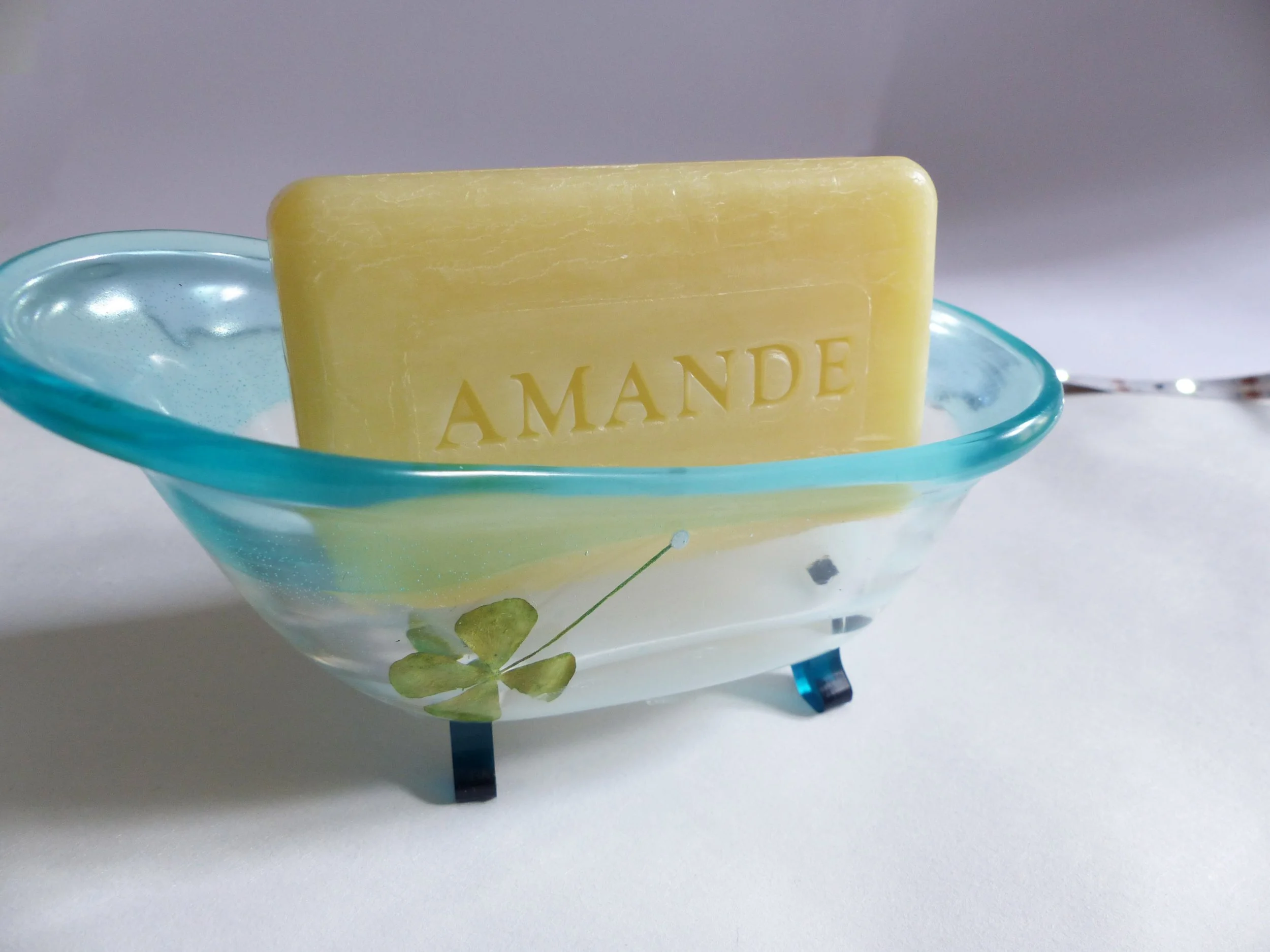 Baignoire turquoise