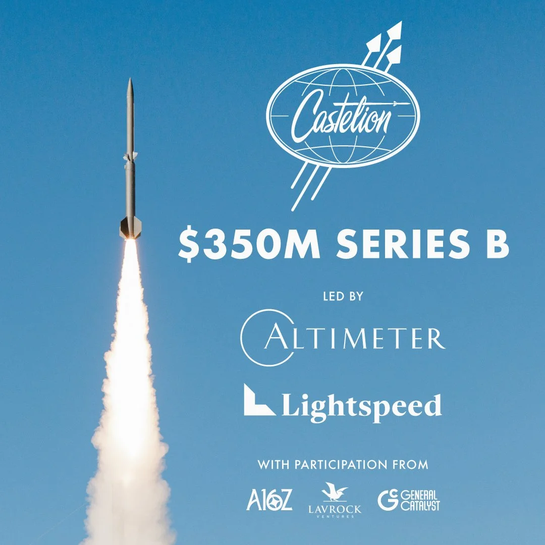 Castelion Closes $350 Million Series B to Mass Produce U.S. Hypersonic Weapons