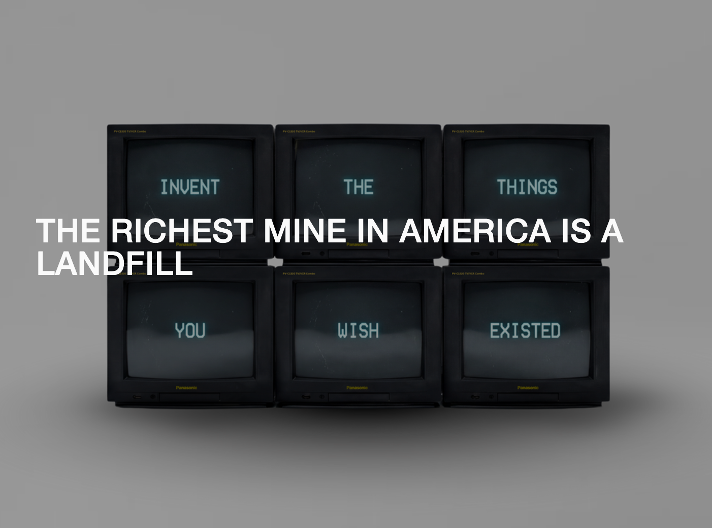 The Richest Mine in America Is a Landfill