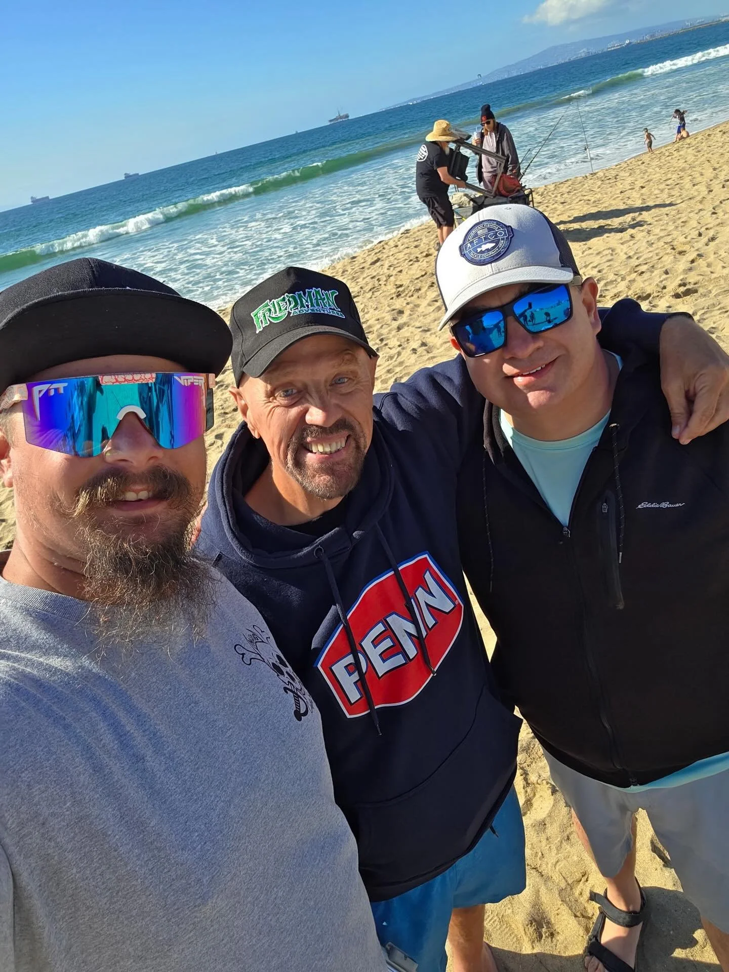 @friedmanadventures surf fishing festival was a hit! Had a great time meeting anglers of all ages. Next one I&rsquo;m making bacon wrapped hotdogs!