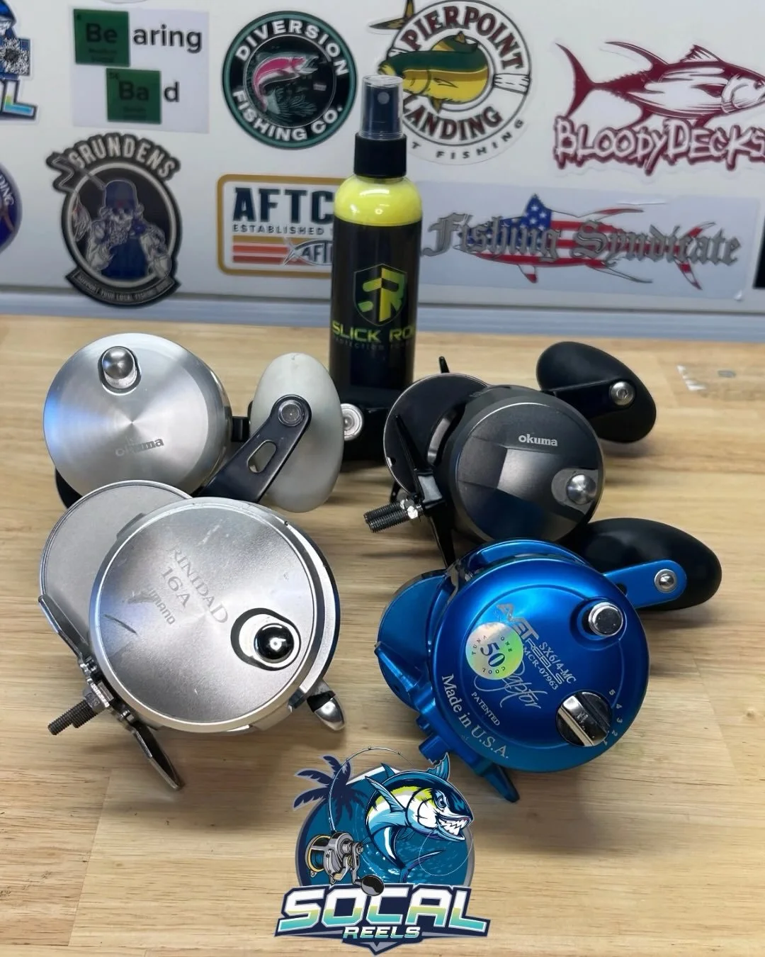 Dan Ross, your fishing reels are cleaned up, tuned up and ready to fish!  Thank you for your business!

✅ Ceramic wax coated with @slickrodusa
