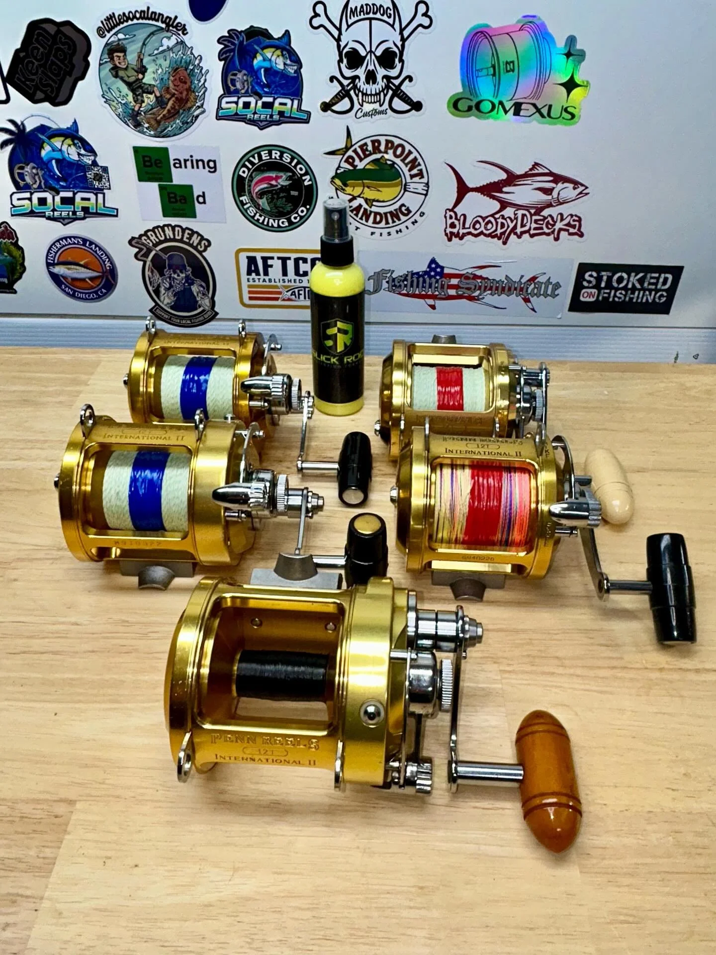 Sean, your fishing reels are cleaned up, tuned up and ready to fish!  Thank you for your business!

✅ Ceramic wax coated @slickrodusa 

#reelrepair #fishing #pennreels