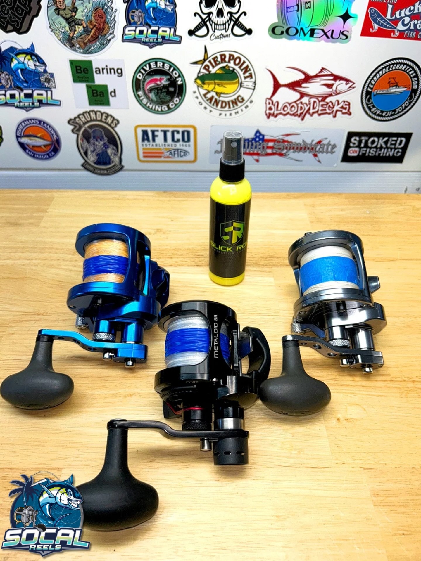Tommy, your fishing reels are cleaned up, tuned up and ready to fish!  Thank you for your business!

✅ Ceramic wax coated @slickrodusa